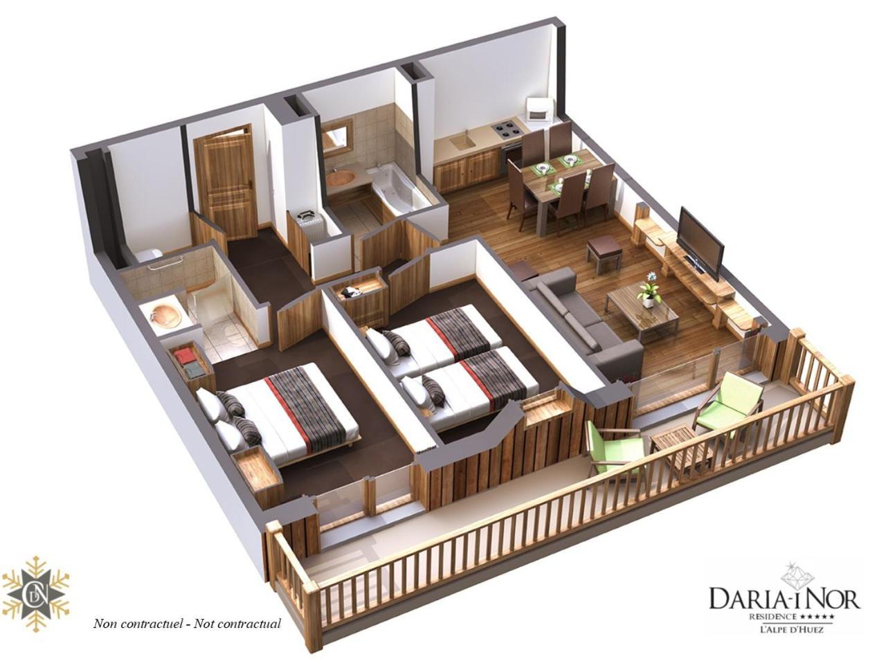 Residence Daria-I Nor By Les Etincelles 拉普德兹 外观 照片